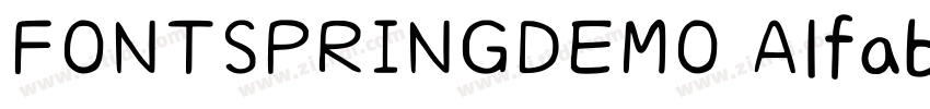 FONTSPRINGDEMO Alfab字体转换